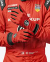 Man Wearing Racing Kit Mockup