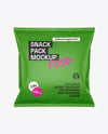 Matte Snack Pack Mockup
