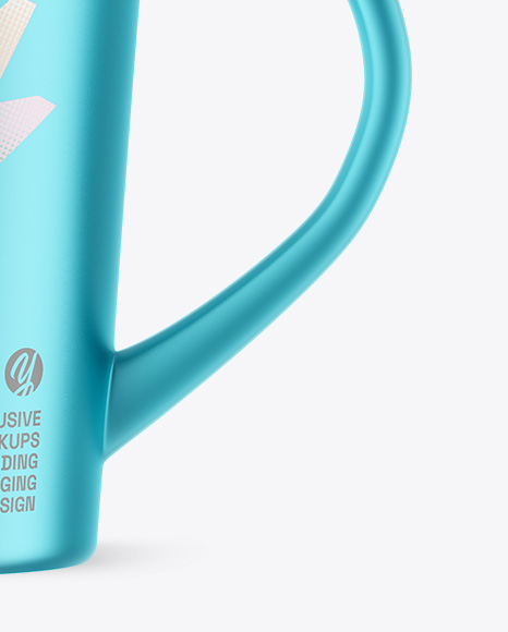 Matte Metallic Mug Mockup