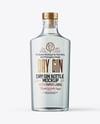 Dry Gin Bottle Mockup