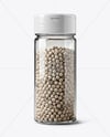 Spice Jar with Whole White Pepper Mockup