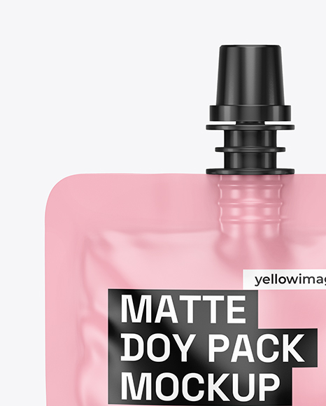 Matte Doy Pack Mockup