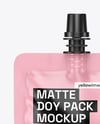 Matte Doy Pack Mockup
