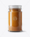 Jar with Pumpkin Pie Spice Mockup
