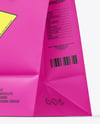 Matte Paper Shopping Bag Mockup