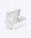 Paper Food Box Mockup