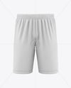 Men’s Sports Shorts Mockup – Front View