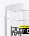 Clear Plastic Tube Mockup