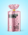 Glossy Metallic Package Mockup