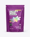 Glossy Stand-up Pouch Mockup