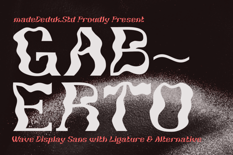 Gaberto Display Font - Creative Store