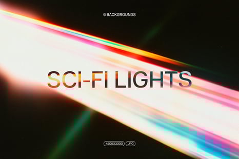 Retro Sci-Fi Lights - Retro overlay