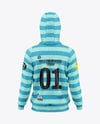 Men's Heather Hoodie Mockup - Back View