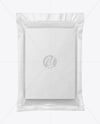 Vacuum Flow-Pack with Hardcover Book Mockup