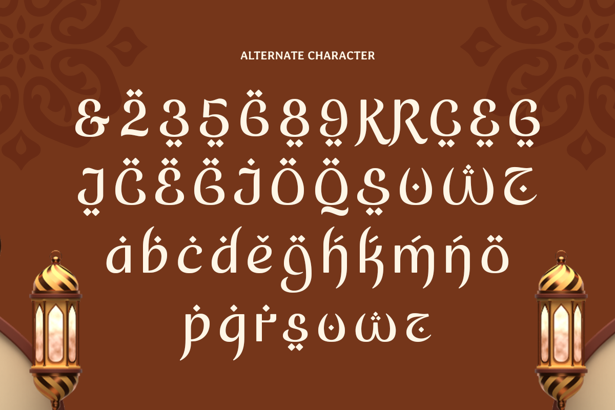 Sorga - Modern Arabic Font Family