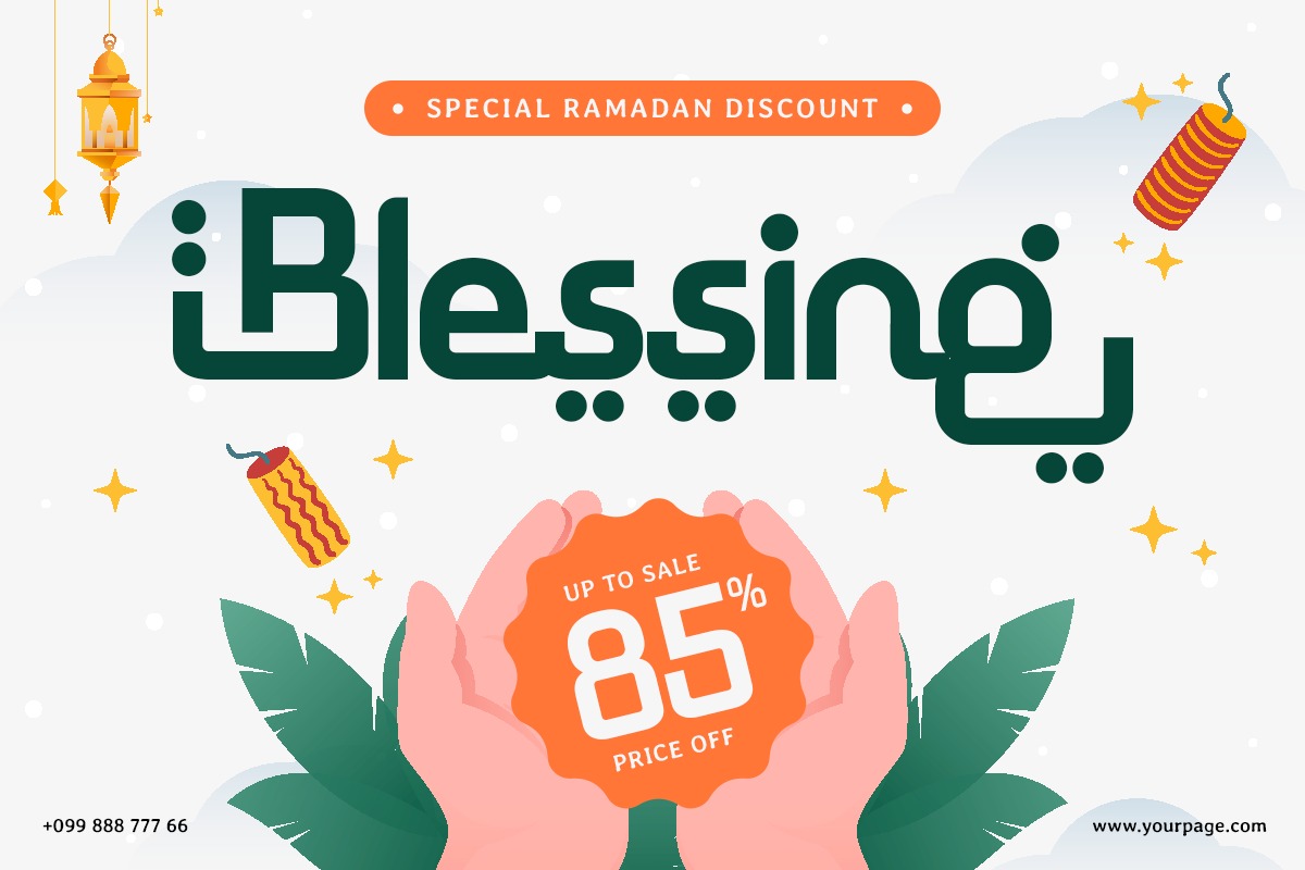 Saudiyah - Modern Ramadan Arabic Font