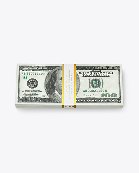 Money Stack Mockup - Premium PSD Mockups