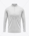 ¼ Zipper Mock Neck Long Sleeve Jersey