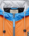Hooded Windbreaker Jacket Mockup - Front View
