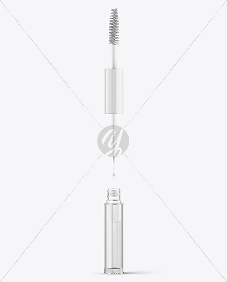 Glossy Hairoil Applicator Tube Mockup
