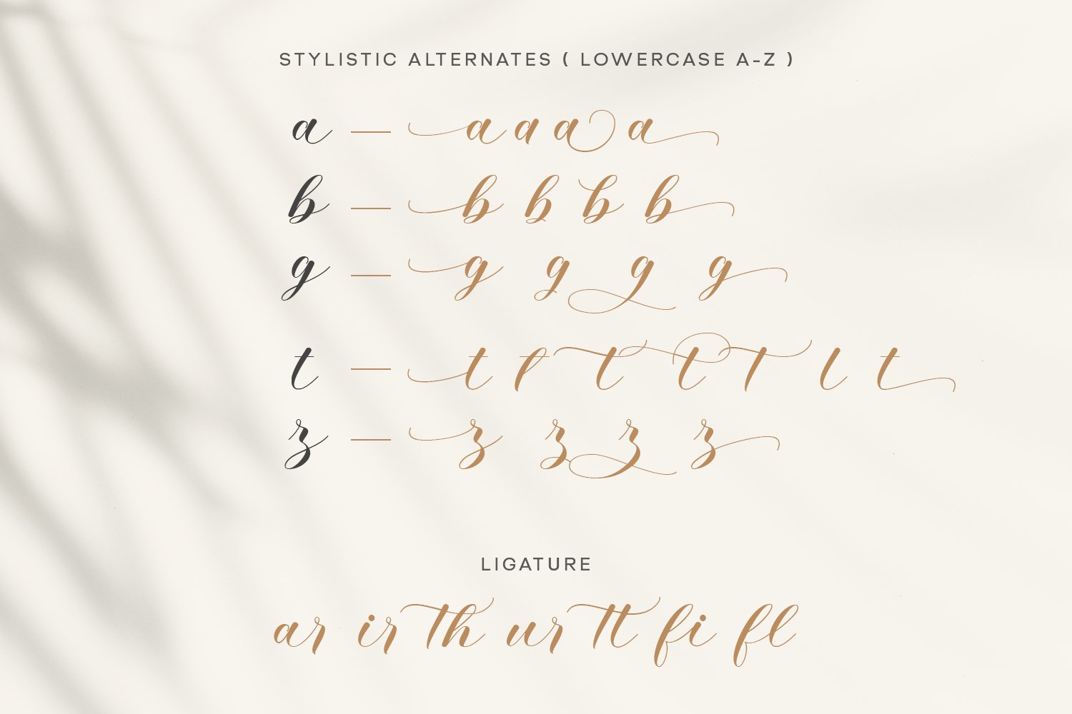 Alyusa - a modern calligraphy script