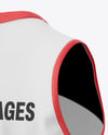 Basketball Kit Mockup - Back Half Side View