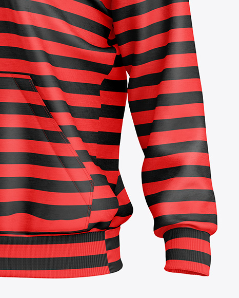 Men's Hoodie Mockup - Half Side View