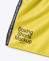 Boxing Shorts Mockup