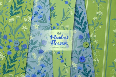 Meadow Flowers - Patterns