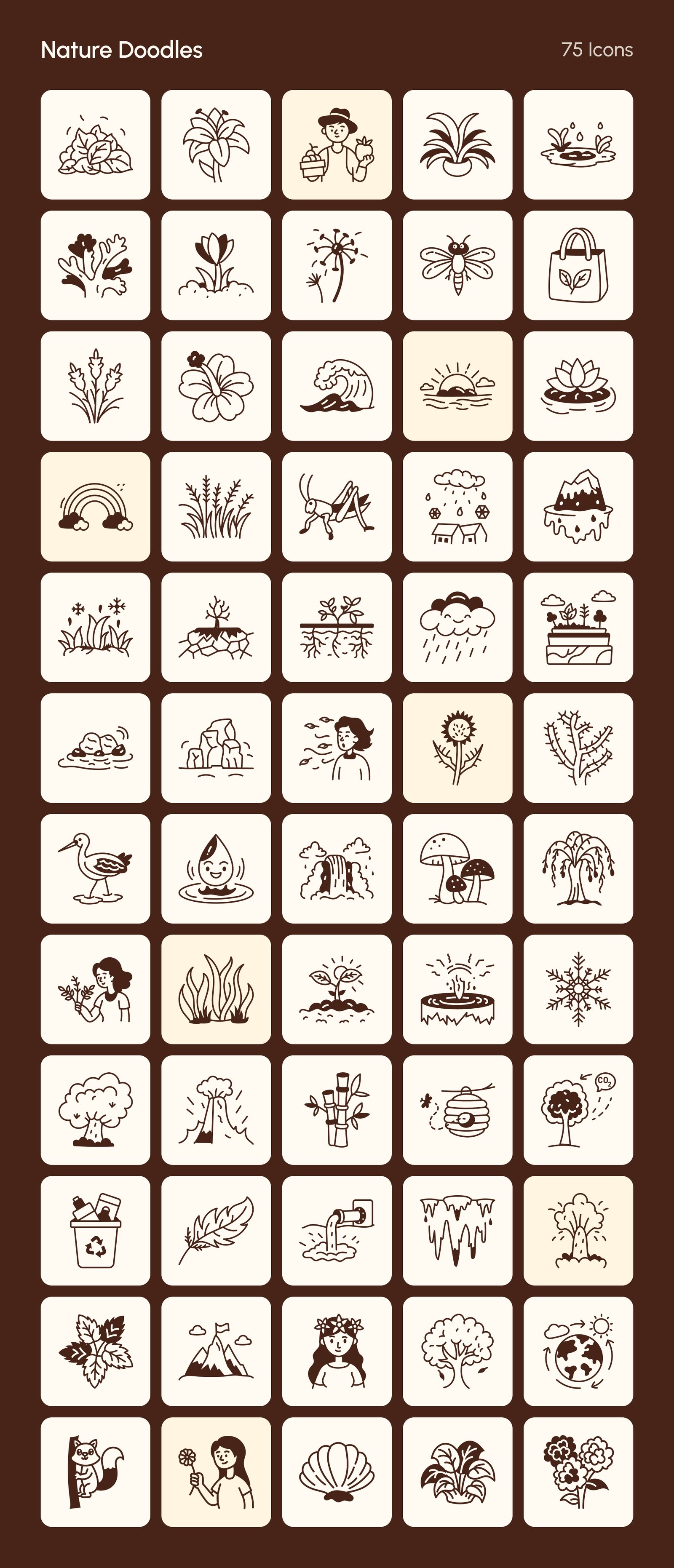 Universal Doodle Icons