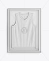 Basketball Jersey in Frame Mockup