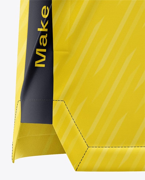 Full-Zip Long Sleeve Jersey Mockup