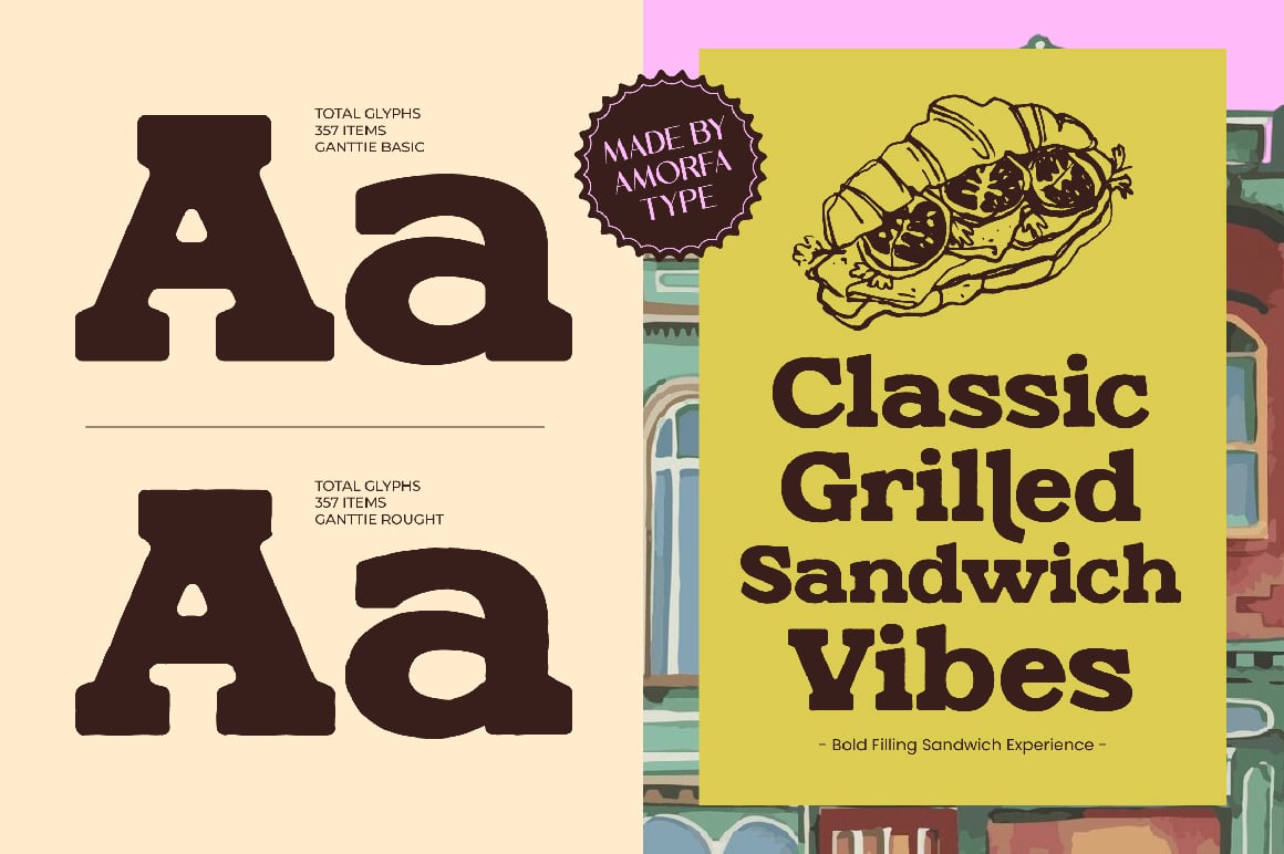 Ganttie Bold Display Serif