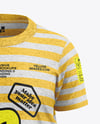 Kids Heather T-Shirt Mockup - Front View