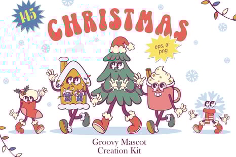 Christmas Mascot Creator - Whimsical icons