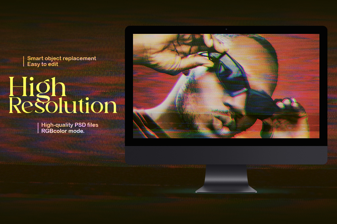 VHS Photo Effect