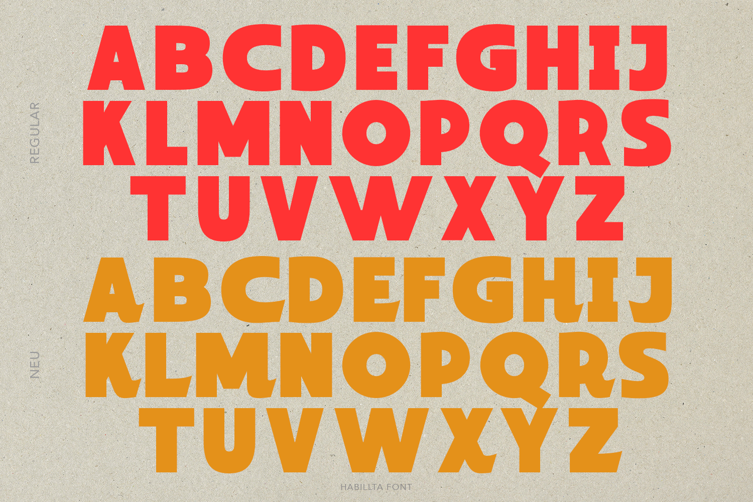 Habillta Display Font