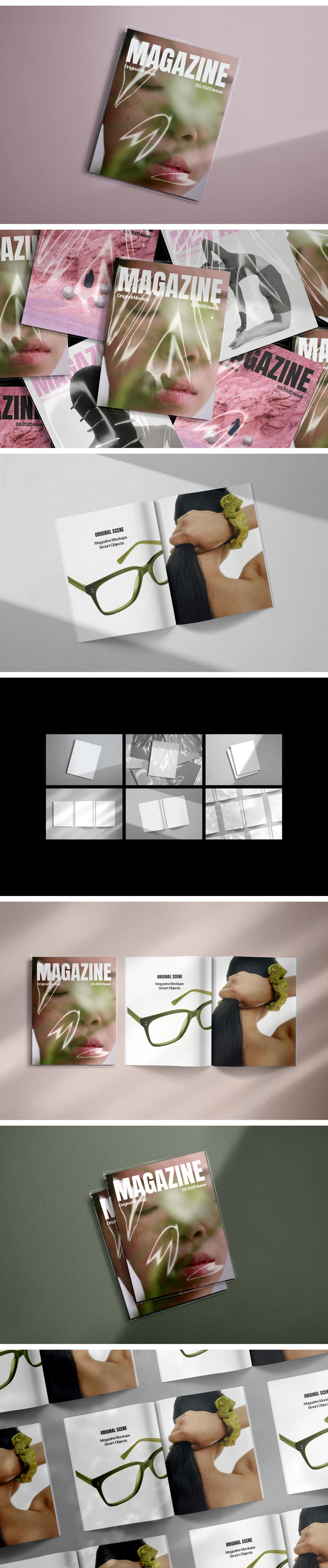 US Paper Magazine Mockups