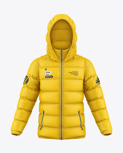Down Jacket Mockup