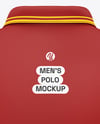 Men's Short Sleeve Polo Shirt Mockup