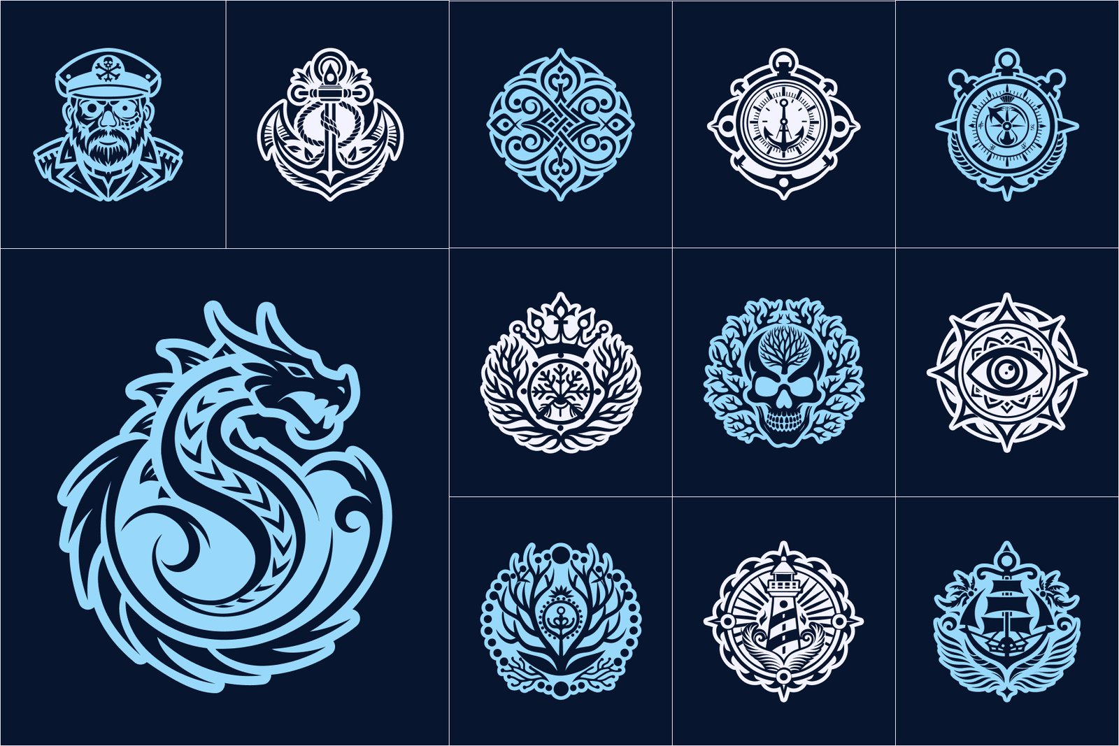 Nautical and Pirate Symbols
