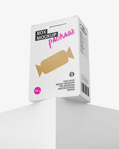 Paper Box Mockup
