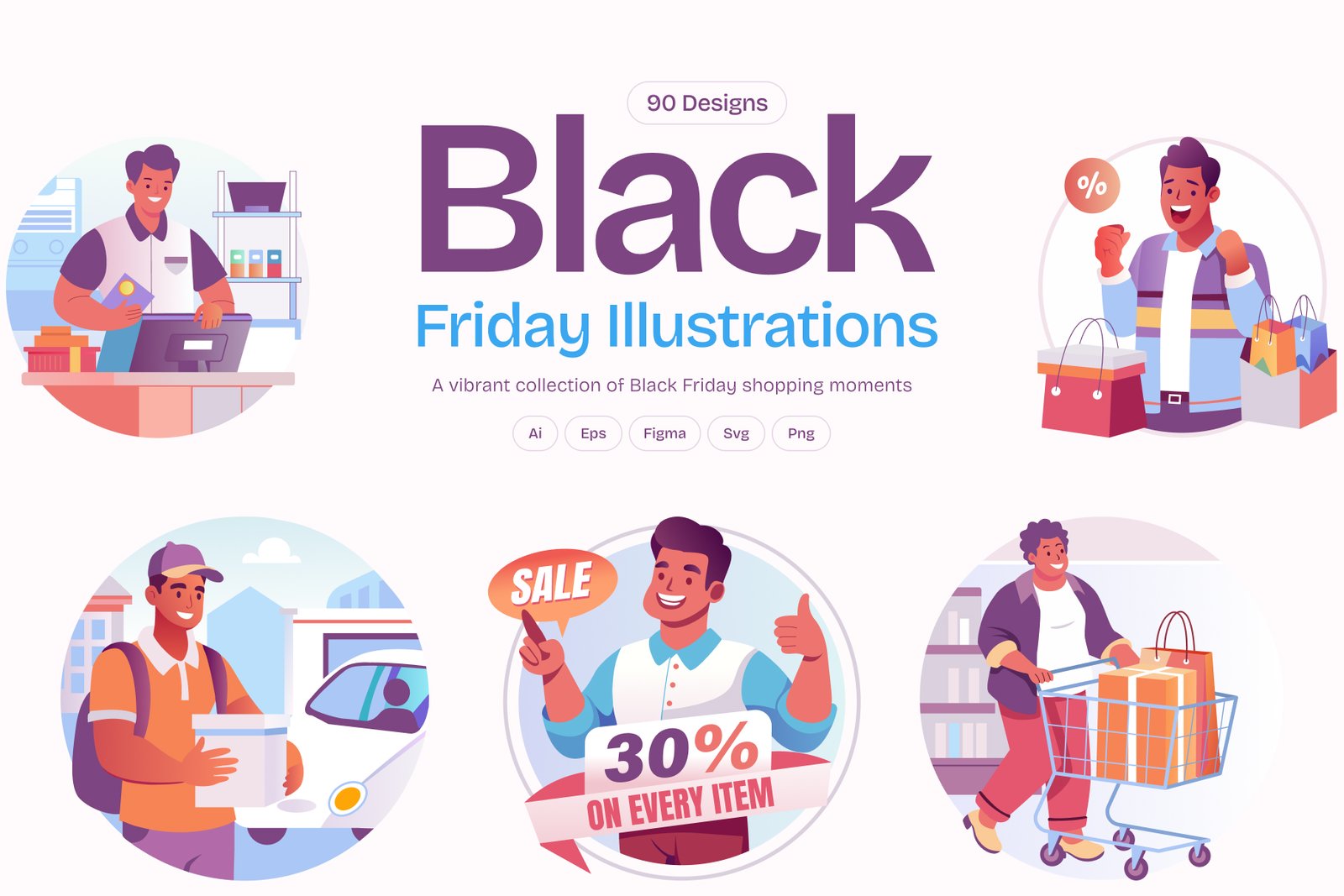 Black Friday Illustration