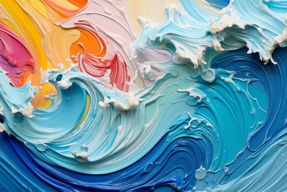 Paint waves