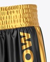 Boxing Shorts Mockup - Half Side View