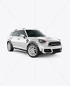 Hatchback Mockup - Half Side View