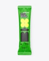 Matte Stick Sachet Mockup