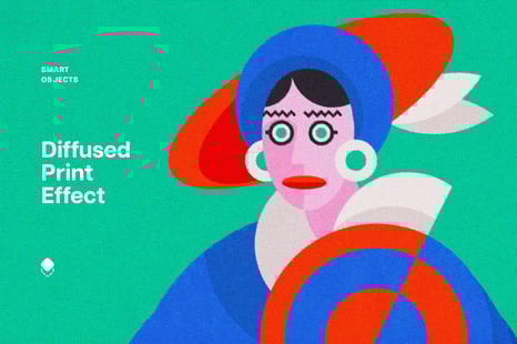 Diffused Print Design Effect - Add-Ons