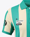 Men's Polo Shirt Mockup - Front View