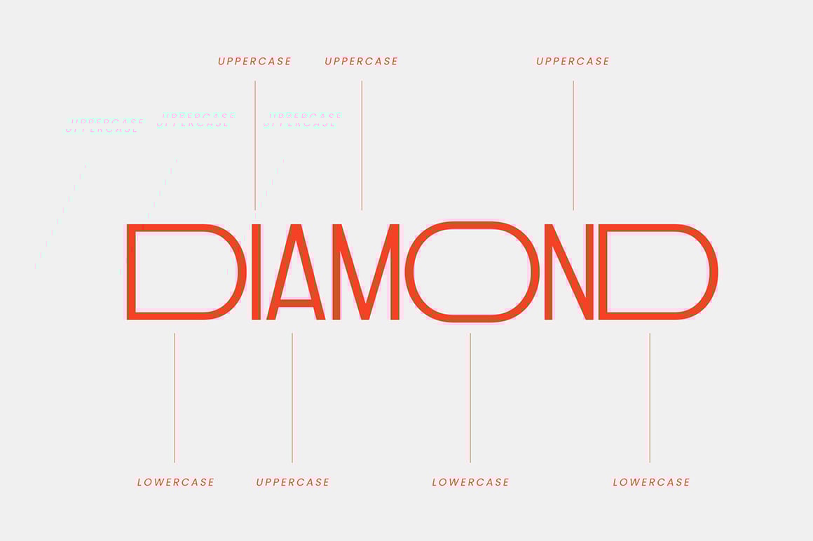 Local Diamond - Sans Serif Asymmetrical Display Font